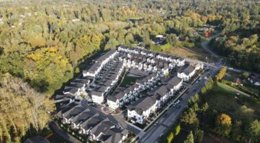 Foundry Townhomes set in Langley West